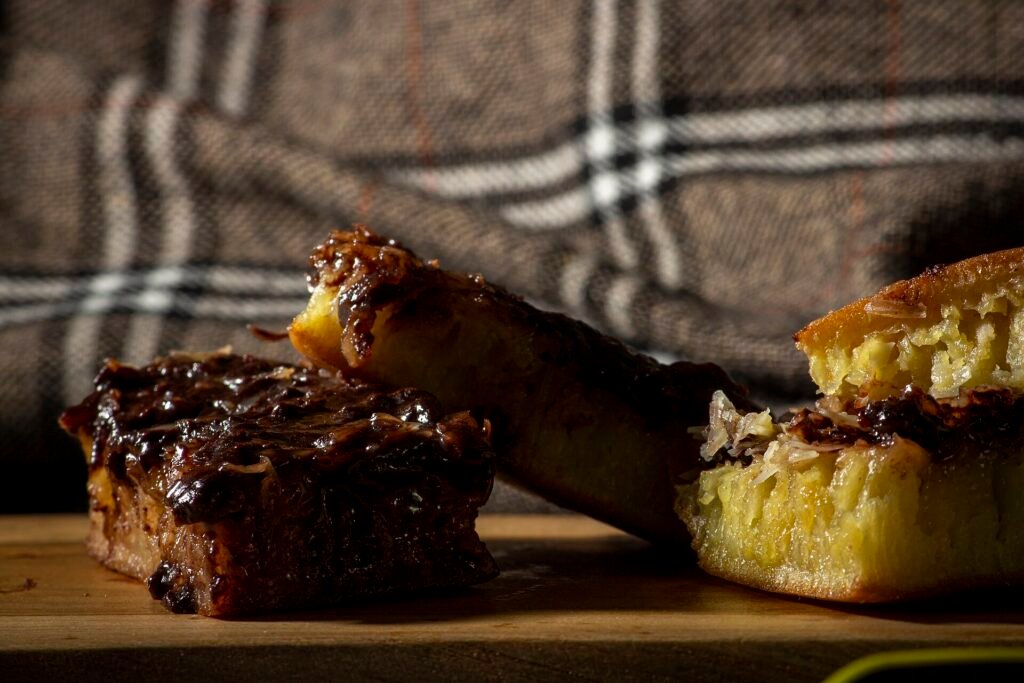 Fresh martabak manis with chocolate and cheese